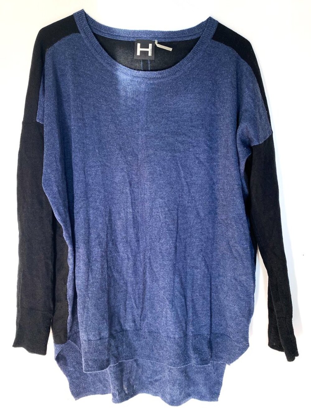 Nordstrom H by Bordeaux Color Block Sweater
